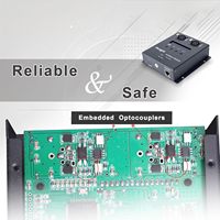 Controlador de Iluminación LED Ethernet ArtNet/DMX512 Pknight, Interfaz de Montaje en Truss, 2 Universos, Bidireccional, PoE (Sin RDM), Cobre