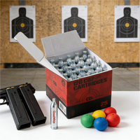 Cartouche de CO2 12g, cartouches de gaz CO2 de haute qualité, cartouche de CO2 pour pistolet à paintball avec sortie stable pour le marché américain et européen