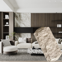 DBDMC haute qualité PU pierre panneau mural moderne traditionnel classique Design étanche insonorisé ignifuge insonorisant chaud