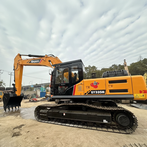Excavadora de cadenas de alta resistencia con motor de alta potencia y gran fuerza de excavación para proyectos de minería y terraplenes, hidráulica importada. - Product Image 1