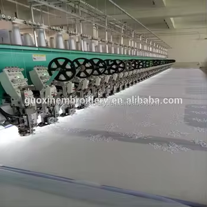 Chất lượng cao hoa thêu ren vải với sequins vải tuyn Net cho phụ nữ váy cưới Hàng may mặc giày túi - Product Image 6