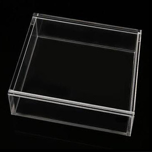Perspex <span class=keywords><strong>Acrylic</strong></span> Hộp lưu trữ với nắp tùy chỉnh <span class=keywords><strong>Acrylic</strong></span> Hộp với nắp trượt - Product Image 2