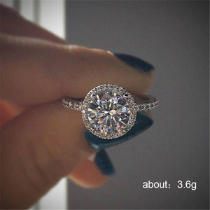 Anello Rotondo per Donne, Gioiello Elegante e Scintillante, Vendita all'Ingrosso - Product Image 4