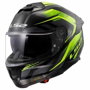 Casco Integrale Ls2 Stream Ii Nero Giallo Taglia S Casco Moto in Termoplastica - Product Image 1