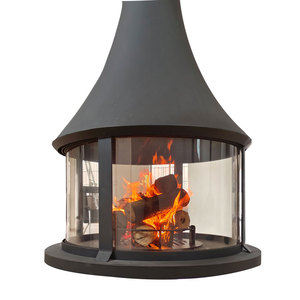 Cheminée suspendue avec tuyau de cheminée, poêle à <span class=keywords><strong>bois</strong></span>, design personnalisé, livraison mondiale - Product Image 3