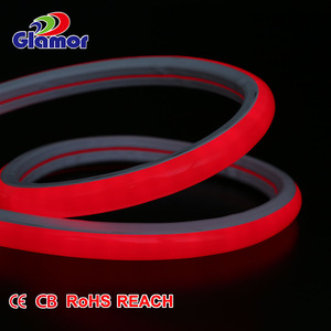 ความเย้ายวนใจยืดหยุ่นได้120 Leds/M 9วัตต์/เมตร <span class=keywords><strong>Ip65</strong></span>กันน้ำ CE CB รับรอง15มม. * 14มม. LED นีออน <span class=keywords><strong>Flex</strong></span> - Product Image 2