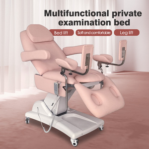 Hoogwaardig elektrisch 3-motor bevallingsbed, gynaecologisch onderzoekbed, vruchtbaarheidsbed, maatwerk mogelijk. - Product Image 3