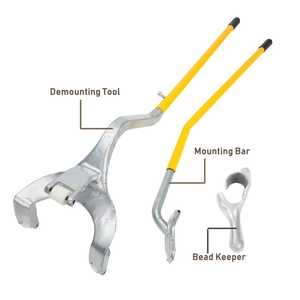 Outil manuel de montage/démontage de pneus en acier 17,5'-24,5" pour pneus tubeless, outil de démontage de pneus de véhicule - Product Image 3