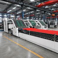 Machine à laminage automatique à servomoteur haute vitesse pour la fabrication de boîtes en carton ondulé
