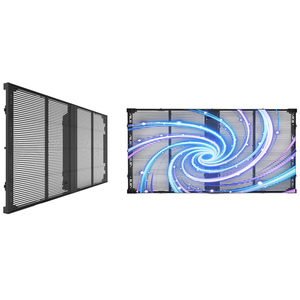 Ngoài trời không thấm nước P3.9-P7.8 <span class=keywords><strong>LED</strong></span> <span class=keywords><strong>Video</strong></span> tường 5000cd <span class=keywords><strong>LED</strong></span> quảng cáo lưới lưới trong suốt Màn hình hiển thị cho quảng cáo - Product Image 1