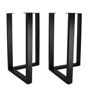 الحديثة أثاث صناعي مقاعد البدلاء إطار فولاذي طاولة لتناول الطعام والقهوة قاعدة أقدام معدنية الحديد مكتب عمل مقاعد البدلاء الساق الكراسي أرجل طاولة - Product Image 2