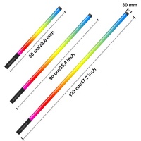 Barre lumineuse d'ambiance RGB TL-130Pro avec contrôle intelligent par application, 120 cm (4 pieds), 36 W, tube LED pour éclairage de scène DJ et soirées dansantes