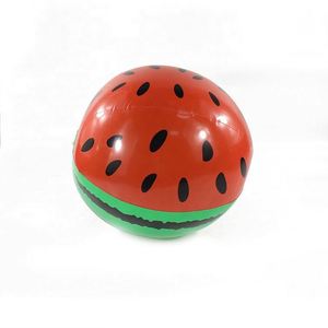 Promotional Watermelon Beach Ball Biodegradable 27" Giant Big <b>Inflatable</b> Fruit Beach Balls in Bulk with Custom logo Printing - Product Image 4