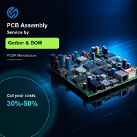 Assemblage rapide de circuits imprimés, fabrication de cartes de circuits personnalisées, production de prototypes SMT DIP, support Gerber, fournisseur d'assemblages de circuits imprimés, usine