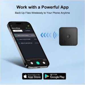 Registratore Vocale AI ChatGPT da 64GB Mini Plaud Note, Registratore Vocale AI Potenziato da ChatGPT, Registratori Vocali Digitali Wireless per Chiamate Telefoniche - Product Image 3