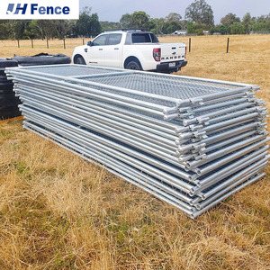 12 Ft Portable Heavy Duty Galvanized Metal <strong>Round</strong> <strong>Pen</strong> Cattle Corral Livestock Farm Horse Yard Fence <strong>Panels</strong> - Product Image 6