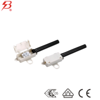 Boîtier de jonction en plastique IP20 pour bandes LED, compatible avec les connecteurs BELEKS 2 broches, boîtier pour instruments électroniques