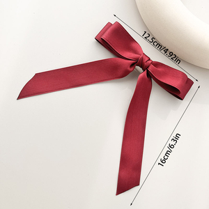 Đa năng phong cách cổ tích nổi Ribbon mỏ vịt kẹp tóc cho cô gái ngọt ngào Bow kẹp tóc phụ kiện - Product Image 2