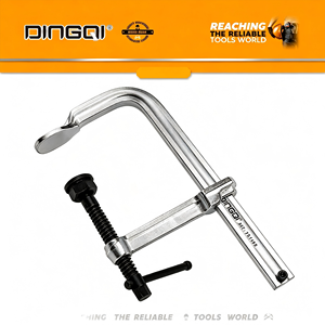 Abrazadera de Acero Forjado Tipo F de 6 Pulgadas con Liberación Rápida y Mango Antideslizante para Carpintería, Bricolaje y Construcción - Product Image 1