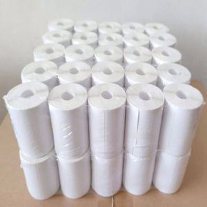 Rouleau de papier thermique blanc X806 70g pour caisse enregistreuse, papier thermique le moins cher 57x30, fournisseur de rouleaux de papier thermique en Chine avec impression - Product Image 3