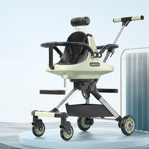 Poussettes intelligentes à 4 roues en alliage d'aluminium <span class=keywords><strong>blanc</strong></span> léger pour enfants marcheurs porte-fille poussette pour bébé - Product Image 3