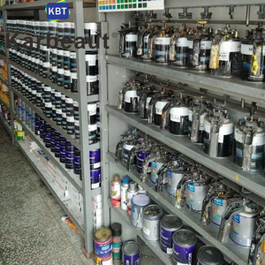 Peinture automobile liquide acrylique Karbeaut 2K vert <span class=keywords><strong>doré</strong></span>, application au pistolet B209, haute brillance, pour bateaux et fer – Vente en gros usine - Product Image 6