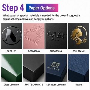 Caja de Cartón Corrugado Cuadrada Colorida con Impresión Flexográfica UV para Embalaje de Calcetines, Caja de Envío Aséptica <span class=keywords><strong>Rosa</strong></span> - Product Image 5