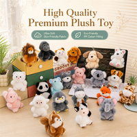 En gros, Pendentif porte-clés tendance en peluche, série Little Dou Ding, mini poupée anti-stress apaisante, en coton PP
