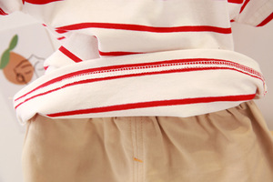 Conjunto de Ropa para Niños de Alta Calidad, Cómodo y Elegante, Camisa para Niño con Rayas, Conjuntos de Ropa para Niños de la India - Product Image 5