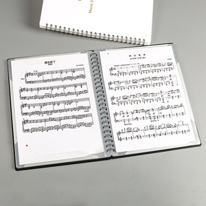 แฟ้มใส่โน้ตเพลง A4 กันน้ำ แบบ PP ดีไซน์โปร่งลายฉลุ สำหรับจัดเก็บโน้ตเพลง - Product Image 3