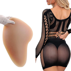 Beauté Transgenre Homme-vers-<span class=keywords><strong>Femme</strong></span> Rembourrage Rehausseur Amovible en Silicone pour Fesses, Hanches et Entrejambe – Culotte Gainante Sexy pour Travailler la Silhouette - Product Image 1
