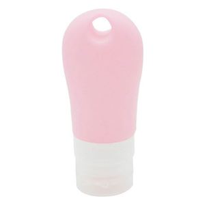 Bouteilles de voyage portables réutilisables en silicone, contenants souples à presser pour lotion, rangement élégant et étanche pour articles de toilette - Product Image 4