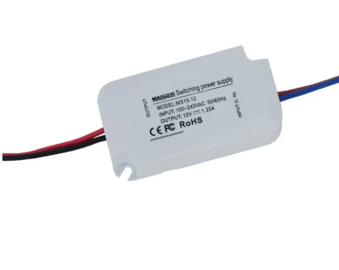 LED Switching Power Supply Constant Voltage 12V Output 15W LED Driver