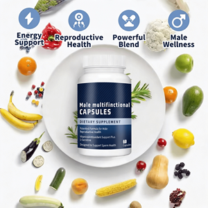 Cápsulas Premium OEM para Fertilidade Masculina Atacado - Suplemento para Aumento de Espermatozoides e Suporte à Concepção, 60 Cápsulas - Product Image 3