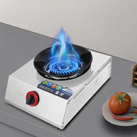 3.8kw Cuisinière Cookops Cuisinière à haute pression au biogaz Cuisinière pour le ménage
