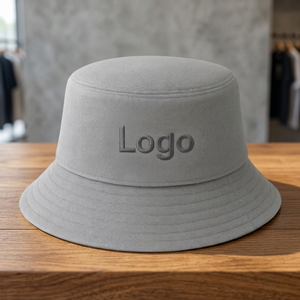 Chapeau Bob en Gros 7*7 Sergé Personnalisé Broderie Signature - Product Image 4