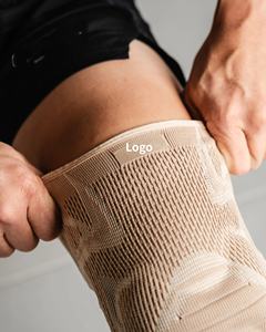 Rodillera Deportiva de Soporte Diario para Baloncesto, Nuevo Diseño, Alivio del Dolor de Rodilla, Protección Profesional, Transpirable, Ligera, Tejida - Product Image 5