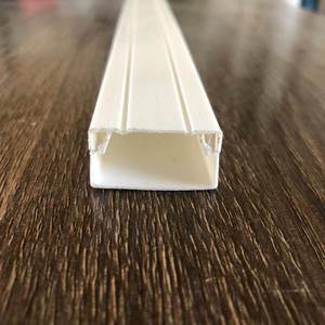 Gratis verzending Netwerkdraadkanaal 20-100 Verdikt PVC Opbouw Plat Volledig kunststof Nieuw materiaal China - Product Image 3