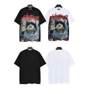 Camiseta Estampada Vintage <span class=keywords><strong>de</strong></span> Moda Americana 2026, Camiseta Casual Holgada <span class=keywords><strong>de</strong></span> Cuello Redondo y Manga Corta para <span class=keywords><strong>Hombre</strong></span>, Ropa Urbana <span class=keywords><strong>de</strong></span> Algodón Peinado - Product Image 2