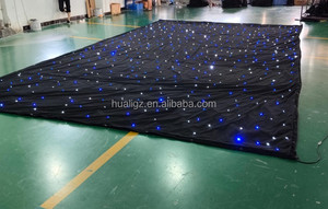 Bán Hot <span class=keywords><strong>Led</strong></span> Sân Khấu Rèm trang trí đám cưới Backdrop sân khấu ấm trắng <span class=keywords><strong>Led</strong></span> Sao vải hoặc trần ánh sáng sân khấu - Product Image 3