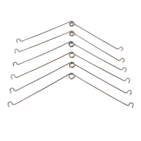 Luminaire encastré à LED Ressort de torsion Cadre de panneau à LED Plaque plate Métal Bobine Style Plafond Ressorts suspendus Clip Hardware