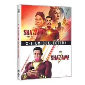 Mua mới shazam 2-phim Bộ sưu tập 2dvd DVD Box Set Movie TV show phim Nhà sản xuất nhà máy cung cấp đĩa người bán trung quốc miễn phí vận chuyển