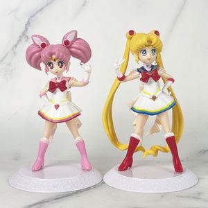 16CM personnage de dessin animé PVC <span class=keywords><strong>Sailor</strong></span> <span class=keywords><strong>Moon</strong></span> Anime figurine pour fille cadeaux d'anniversaire - Product Image 4