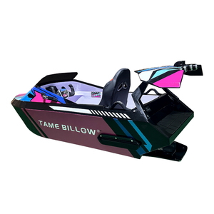 30Kw cơ giới Aqua Kart <span class=keywords><strong>Mini</strong></span> thuyền karts thuyền đi karting với hai máy bay phản lực - Product Image 1