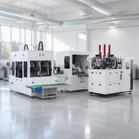 Machine de fabrication de boîtes rigides JX-CS620B entièrement automatique et intelligente à double station de formage, avec garantie d'un an