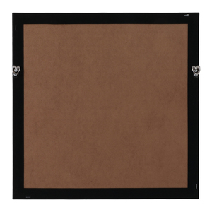 Arte murale contemporanea con accenti di dischi verdi a strati in cornice quadrata per l'arredamento del soggiorno - Product Image 6