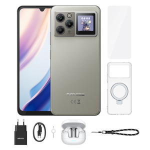 Smartphone DOOGEE M30 Pro édition VIP, écran HD+ 6,88 pouces 120 Hz 720*1640, 8+256 Go, UNISOC T7280, appareil photo arrière 64 MP, NFC, 8000 mAh, 33 W, Android 16 - Product Image 3
