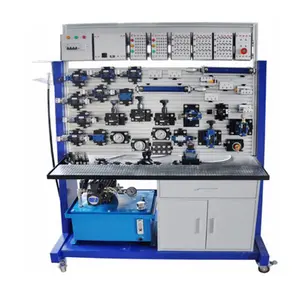 PLC电液教练机职业培训设备液压工作台