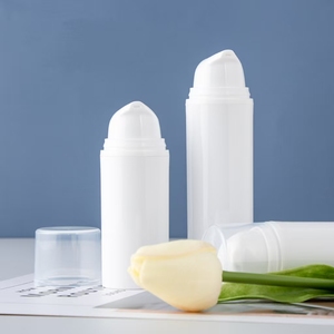 PP Press Type Large Capacity Vacuum <b>Bottle</b> High Grade Cosmetic Set <b>Bottle</b> 15ml/30ml/<b>50ml</b> Plastic Portable Lotion Sub <b>Bottle</b> - Product Image 2