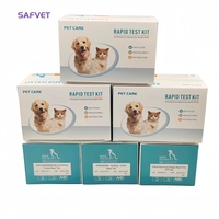 Instrument vétérinaire Petkit ICH Ag Test rapide de l'antigène de l'hépatite canine infectieuse / du virus adénovirus canin CAV